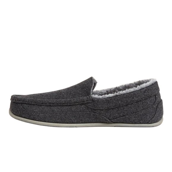 Deer Stags Spun Mens Moccasin Slippers - Picture 3 of 4